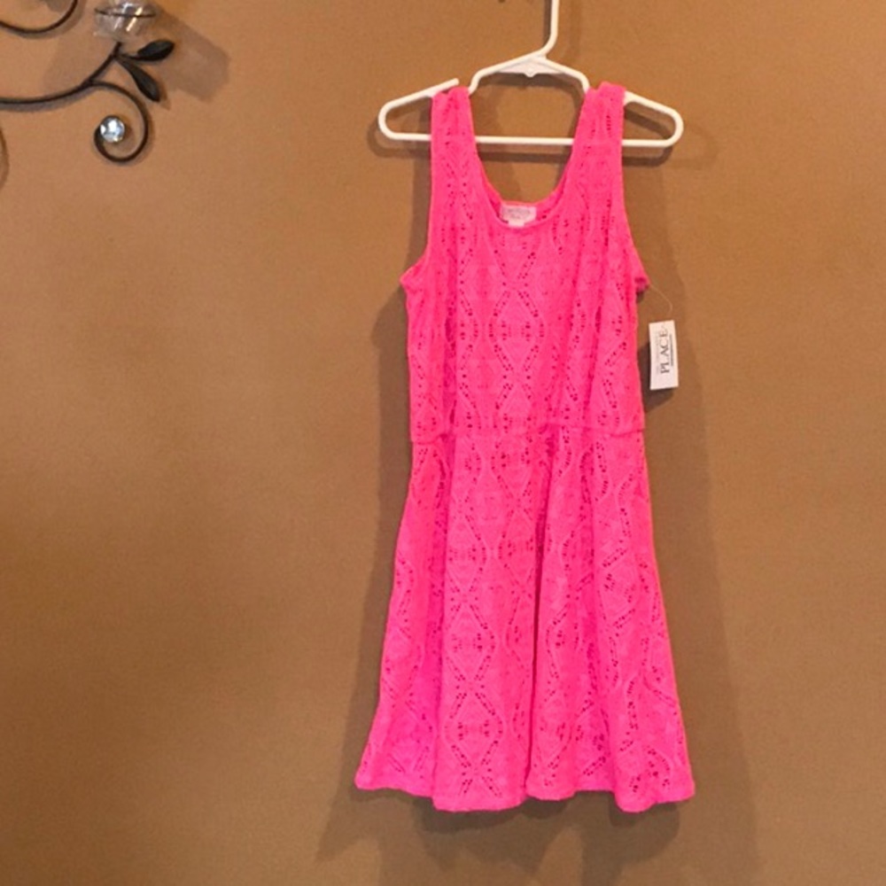 New Pink cover up lace swim wear
